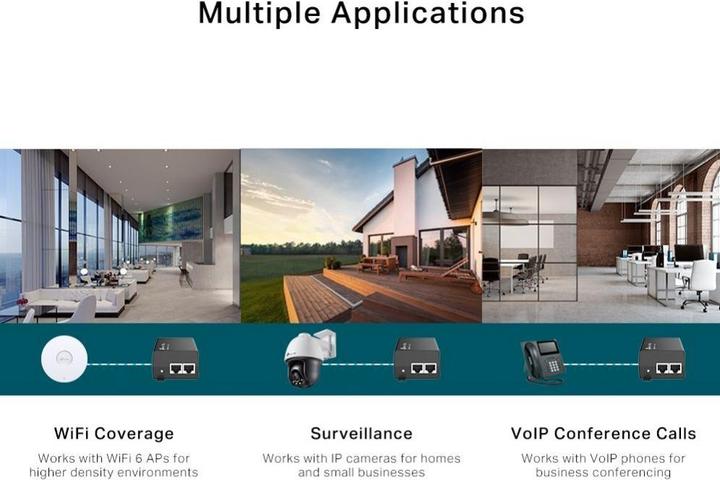 Produktbild TP-Link TL-POE260S (802.3af (PoE), 802.3at (PoE+), 30 W)