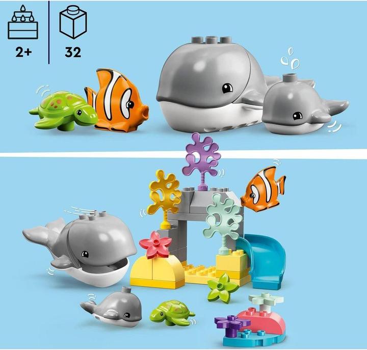Actual product image LEGO Wild animals of the ocean (10972)
