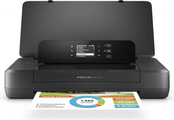 Productafbeelding HP OfficeJet 200 mobiele printer (Inktpatroon, Kleur)