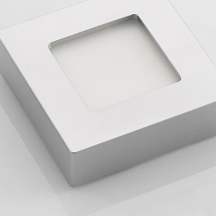 Immagine prodotto Prios Plafoniera Alette LED, argento, 12,2 cm (705 lm)