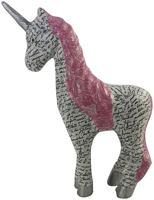 Actual product image Décopatch Cardboard figures 16 x 6 x 21 cm unicorn