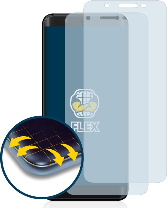 Actual product image BROTECT Full-Cover Protector (2 Piece, LG X2)