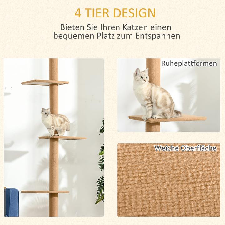 Immagine prodotto Jamb Graffiatoio (260 cm, Marrone chiaro)