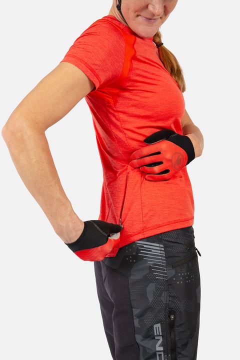 Actual product image Endura Ladies SingleTrack Jersey (short sleeve) (XS)