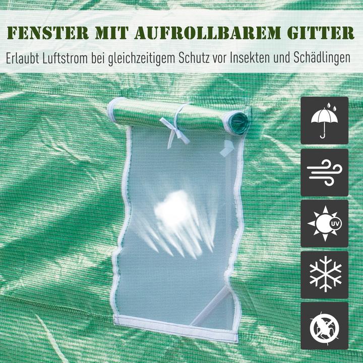 Produktbild Outsunny Foliengewächshaus