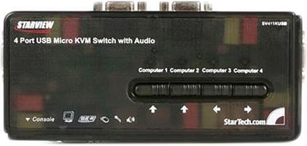Actual product image StarTech 4 port USB KVM