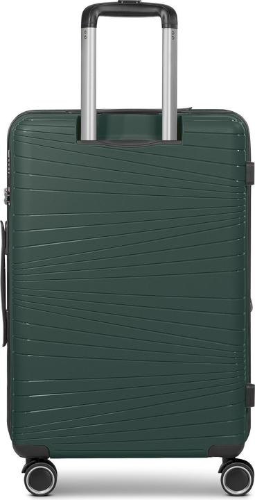 Actual product image Franky Dallas 3.0 4 Rollen Kofferset 3-teilig mit Dehnfalte (188 l)