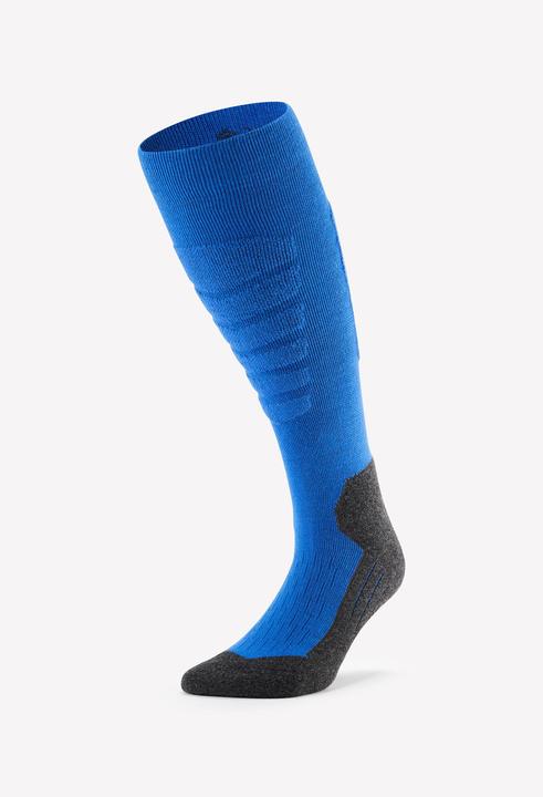 Actual product image Wedze Ski socks snowboard socks adults - 100 blue/black