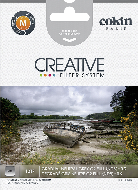 Produktbild Cokin Filter P121F Verlauf 2 ND 8 (82 mm, ND- / Grauverlauffilter, 84 mm)