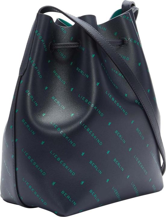 Immagine prodotto Liebeskind Berlin Borsa a secchiello monogramma morbida nappa blu vestito