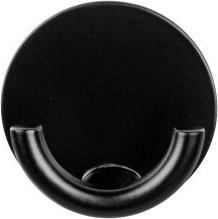 Actual product image Wenko Wandhaken Mod. Rondo Schwarz selbstklebend, Edelstahl rostfrei