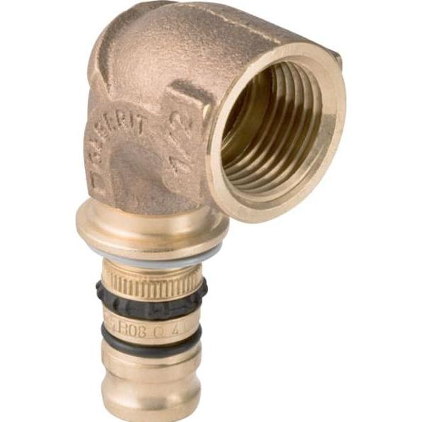 Geberit, Rohrverbindungstechnik, Mepla Bogen 90 IG 26x3/4" (Pressverbindung)