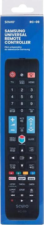 Image du produit Savio RC-09 (Télécommande universelle, Infrarouge)