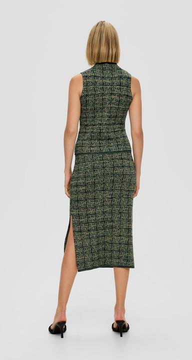 Produktbild S.Oliver Strickpullunder Ärmelloses Stricktop aus Jacquard (40)