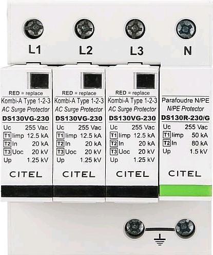 Produktbild Citel Kombiableiter Typ 123 DS134VGS230G