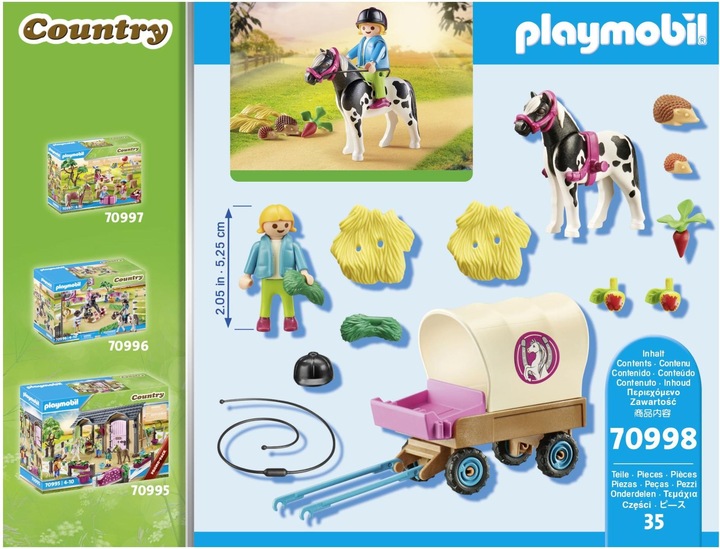 Produktbild Playmobil Ponykutsche (70998, Playmobil Country)