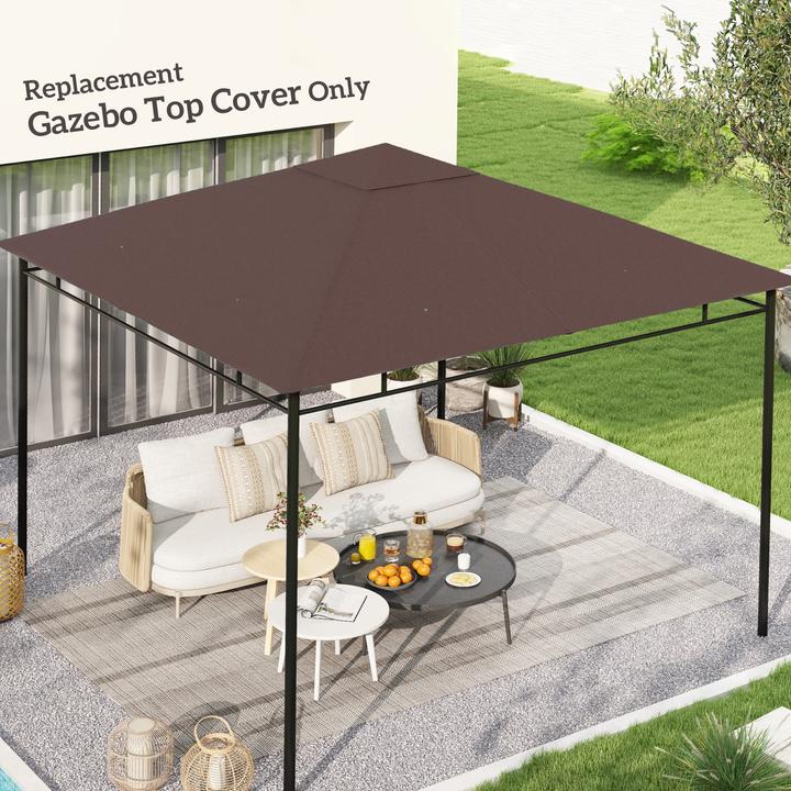 Produktbild Outsunny Ersatzdach für Pavillon (300 cm, 300 cm)