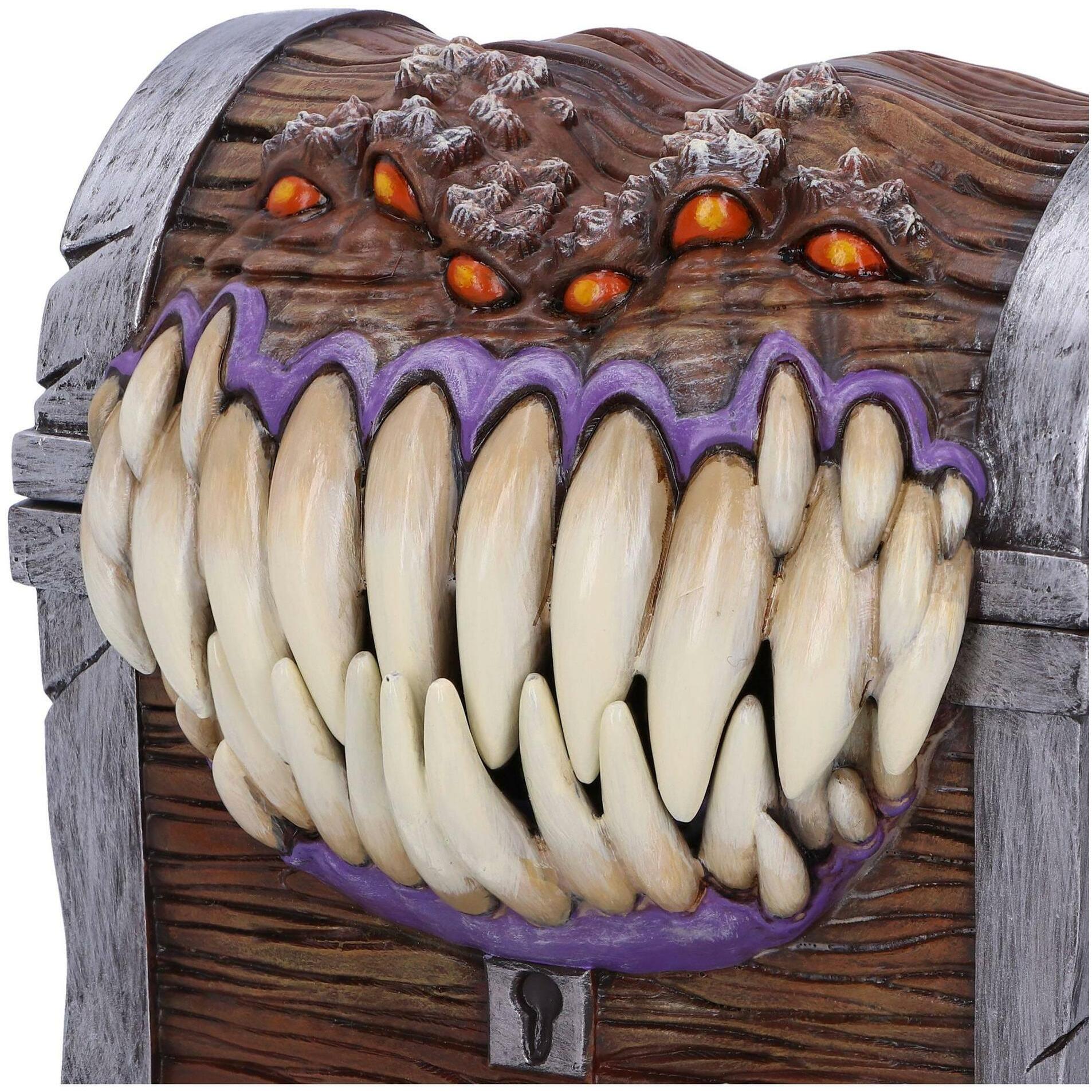 Nemesis Now Multicolore Scatola Dei Dadi Di Dungeons & Dragons Mimic