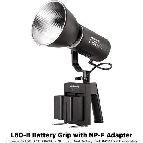 Westcott L60-B Battery Grip with NP-F Adapter, Dauerlicht