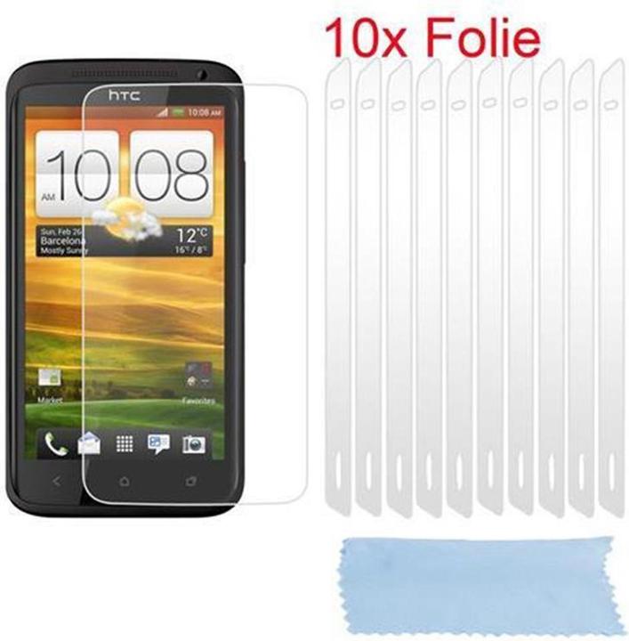 Produktbild Cadorabo 10x Schutzfolie (1 Stück, HTC One, HTC One X, HTC One X+)