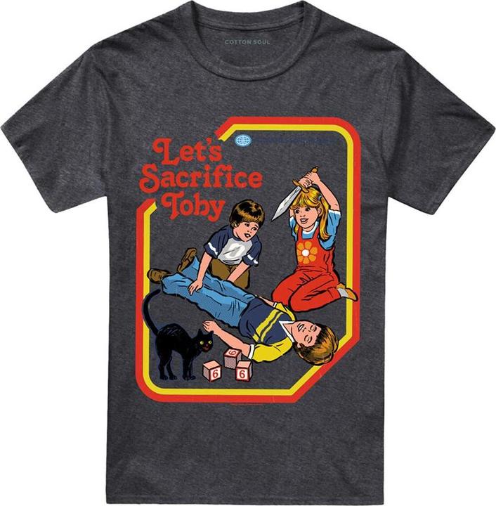 Produktbild Steven Rhodes Let's Sacrifice Toby TShirt meliert (S)