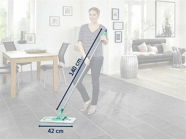 Actual product image Leifheit Bodenwischer Profi XL micro duo + static (055169) (1 pcs.)