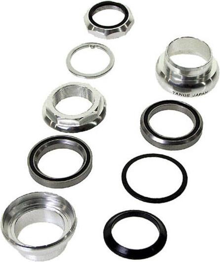 Produktbild Tange Gewinde Steuersatz 1" Alu (Silber)