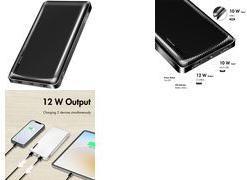Produktbild LogiLink Powerbank 10000 mAh, 2x USB-A, USB-C, micro-USB, mit Schnellladenfunktion, schwarz (10000 mAh, 12 W, 37 Wh)