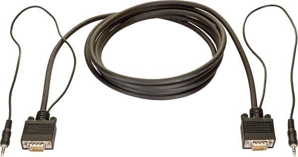 Produktbild Bachmann VGA Kabel mit Miniklinke 10m (918.069) (10 m)