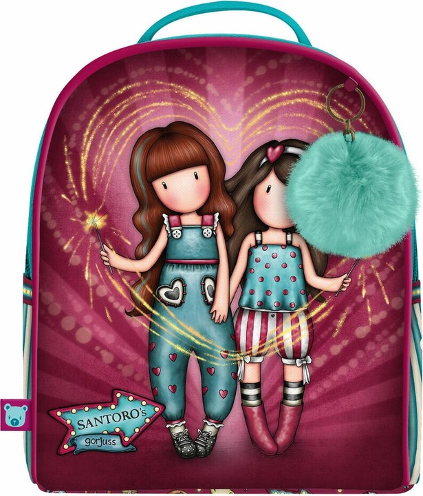 Santoro Kleiner Rucksack Gorjuss Fairground Feuerwerk