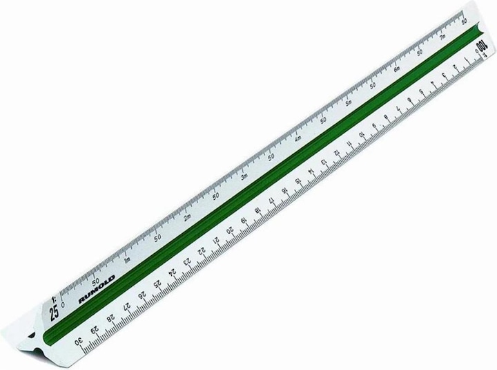 Actual product image Rumold Triangular scales (300 mm)