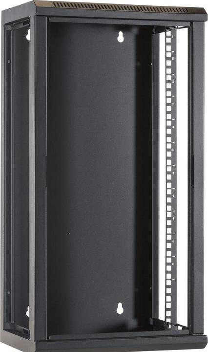 Dsit 12 HE, 10” Serverschrank, mit Glastür (BxTxH) 312x310x618mm (12 HE, 10 Zoll Rack)