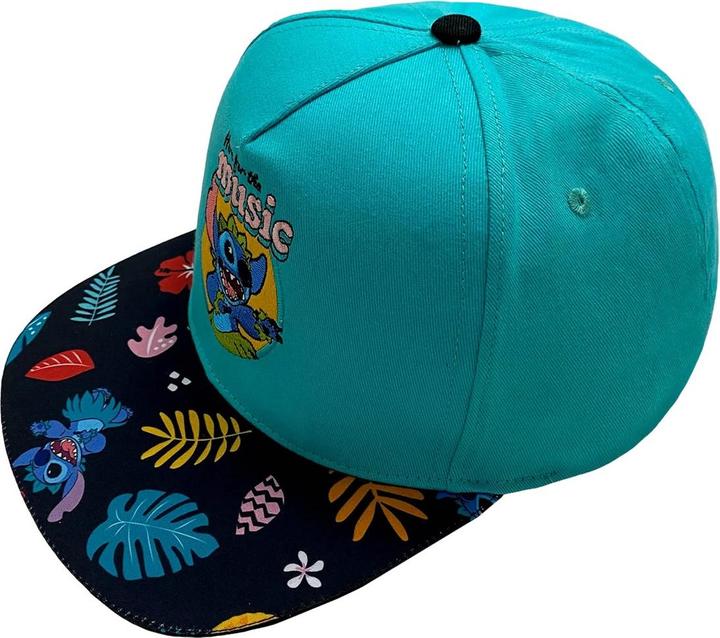 Actual product image Lilo & Stitch Here For The Music Snapback Mütze