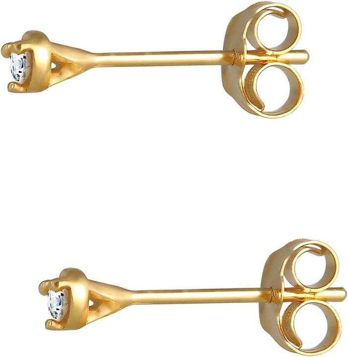 Produktbild Elli Elegante Solitaire Ohrstecker mit Diamant für Damen