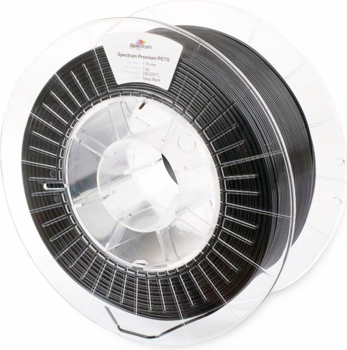 Produktbild Group SPECTRUMG 5903175657602 Filament (PETG, 1.75 mm, 1400 g, Schwarz)