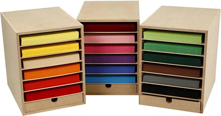 Image du produit Creativ Company Panier de rangement en carton (A4)