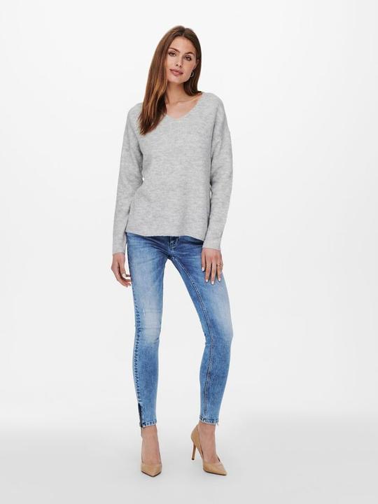 Actual product image Only V-neck knit sweater (M)