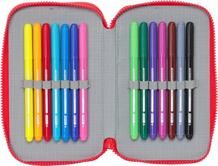 Produktbild Safta Mickey Mouse "Fantastic" - Etui inkl. Stifte, Spitzer und Radiergummi (28 Teile)