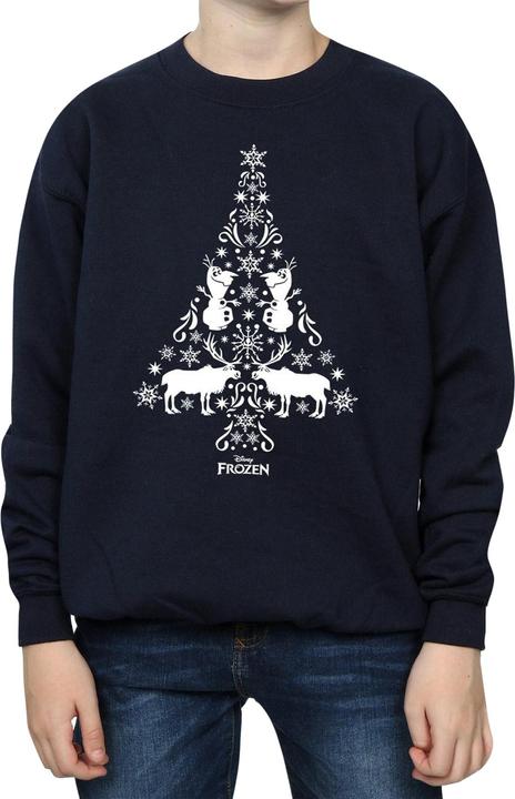 Produktbild Disney Frozen Christmas Tree Sweatshirt Jungen (140, 146)