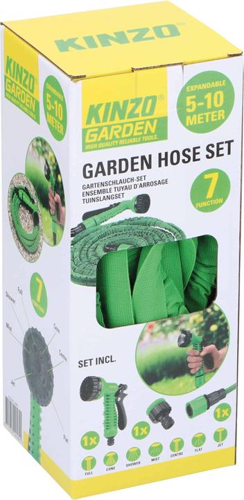 Produktbild Kinzo Garden hose elastic 5-10m (10 m)