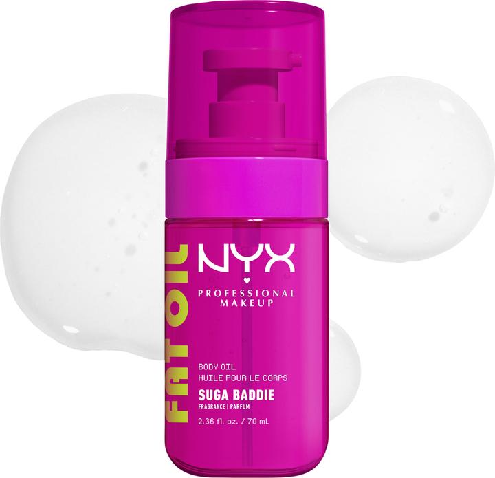 Produktbild NYX Professional Make-Up Nyx Fat Oil (Körperöl, 70 ml)