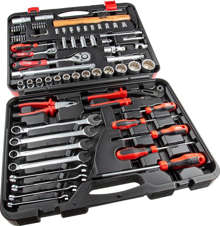 Produktbild RS PRO 78pc 1/4" Dr & 1/2" socket set (78 Teile)