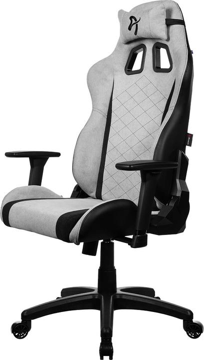 Actual product image Arozzi Soft Fabric | Gaming Chair | Avanti SoftFabric | Light Grey