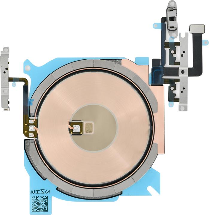 Actual product image Clappio QI / MagSafe + NFC replacement part iPhone 12