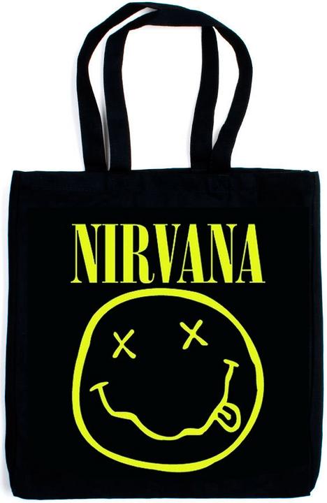 Produktbild Rock Off Nirvana Tragetasche Smiley Logo (320 ml, 1 x)