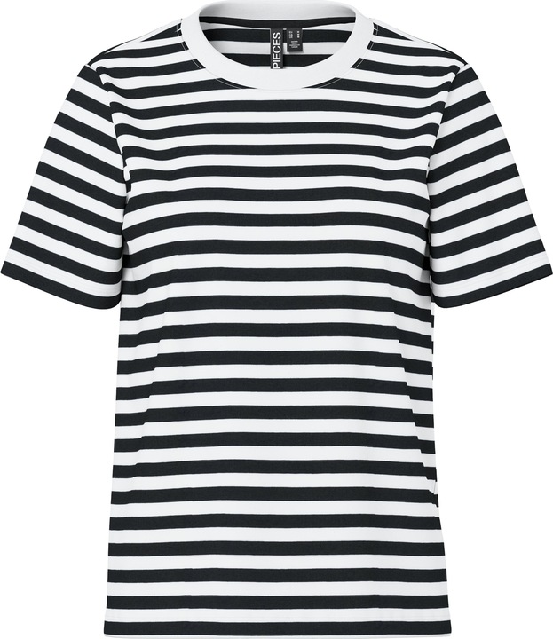 Pieces Pcria Ss Tee Stripes Noos Bc