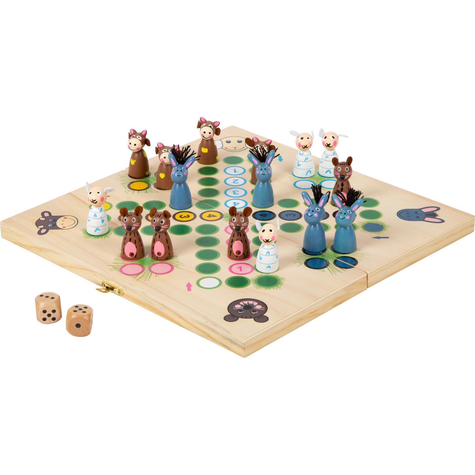 small foot Ludo Farmtiere (Deutsch, Englisch, Französisch, Italienisch)