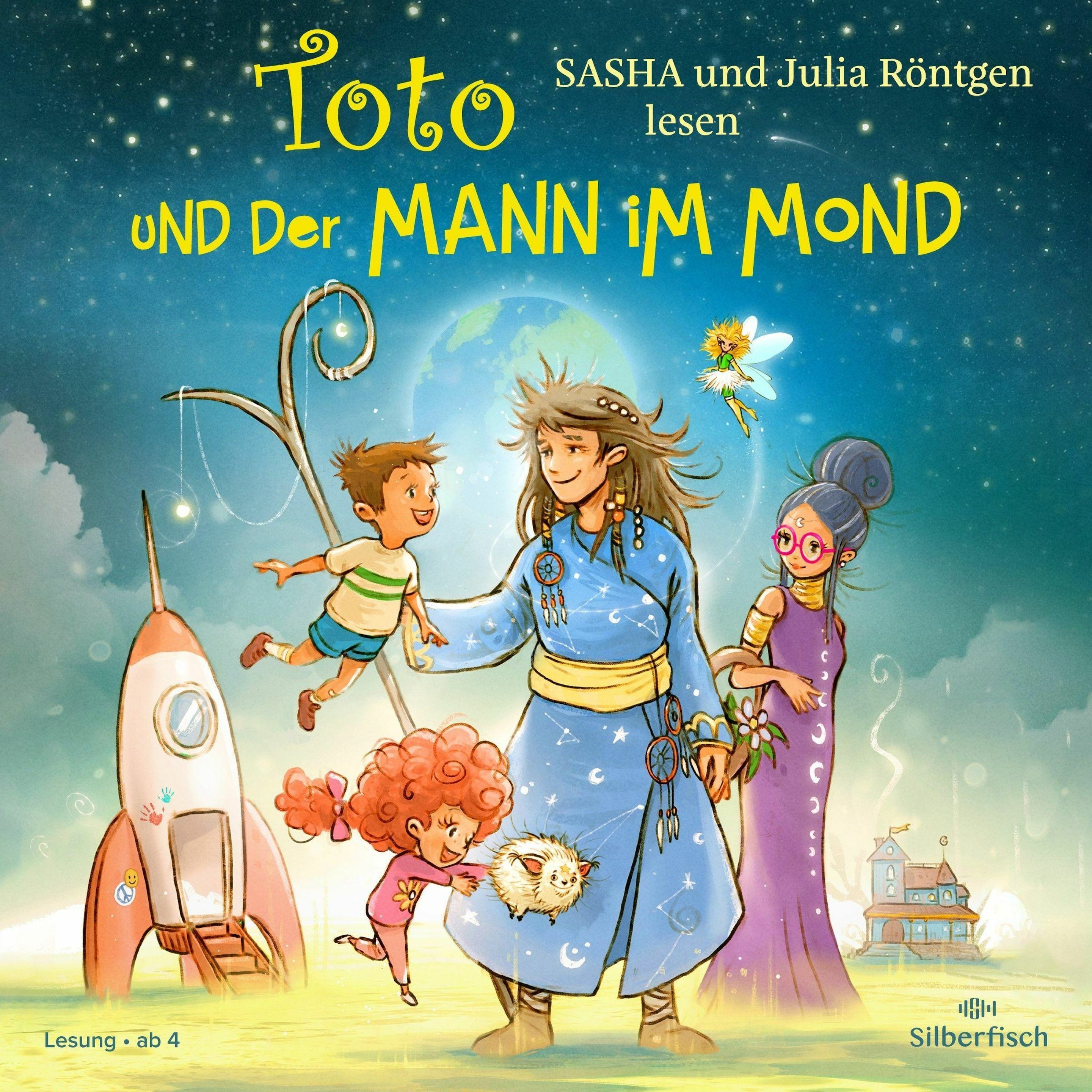 Toto und der Mann im Mond, Hörbücher von Sasha, Julia Röntgen