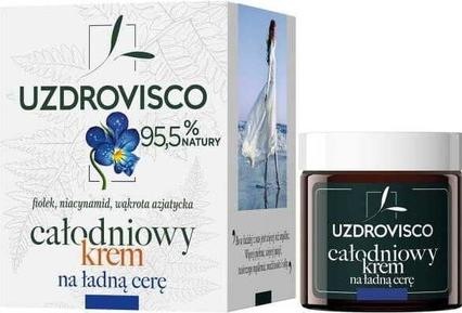 Uzdrovisco Całodniowy krem na ładną cerę na dzień i na noc Fiołek 50ml (50 ml)
