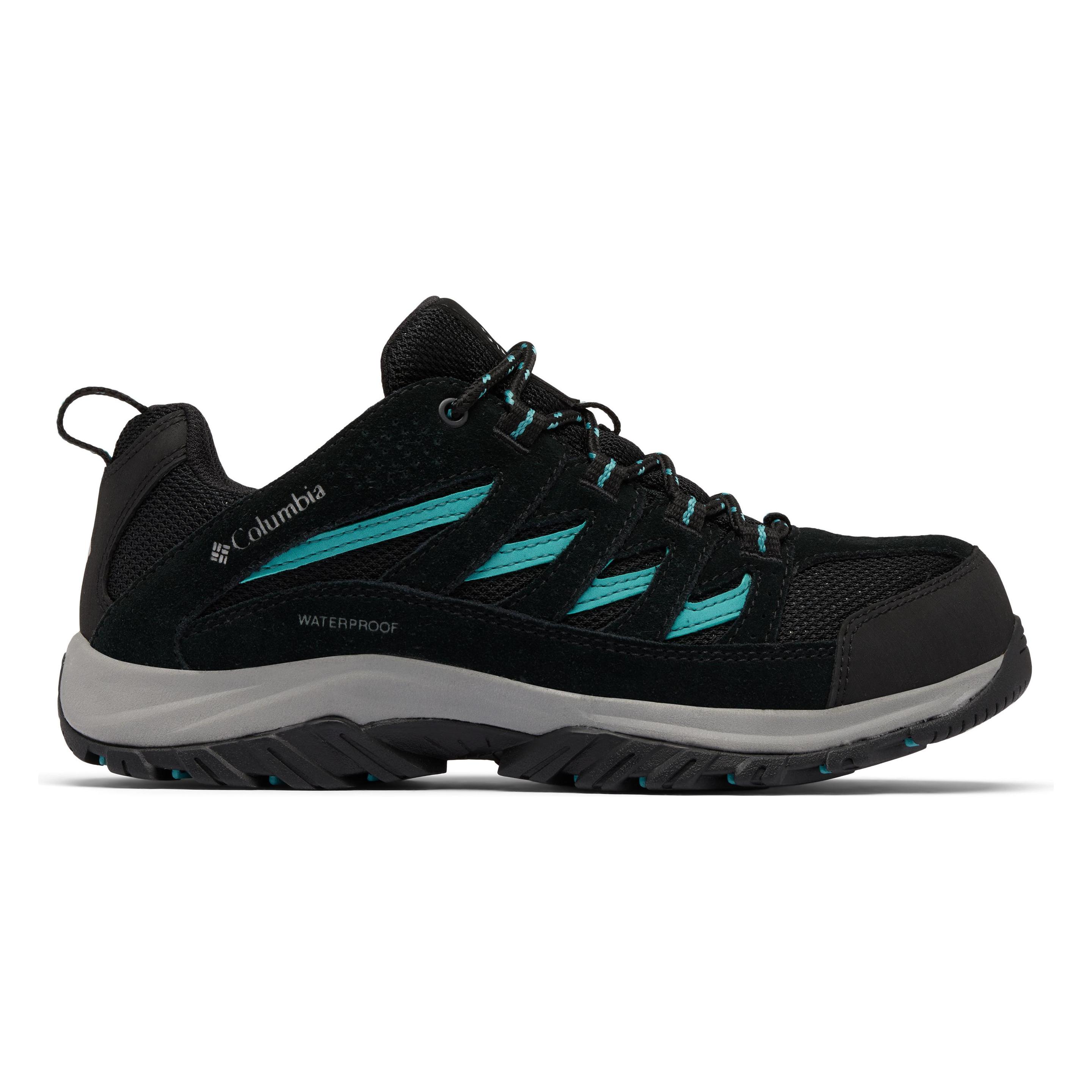 Columbia, Damen, Wanderschuhe, Crestwood™ Waterproof (38.5), Schwarz